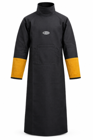 FWT-2021 GRAYWOLF ® FR Cotton, Leather  Long Apron