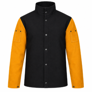FWT-7018 FIELDWAY® LEATHER WELDING LONG JACKET WITH FR COTTON