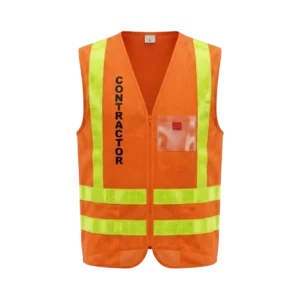 Hi‑Vis Orange SAFETY VEST