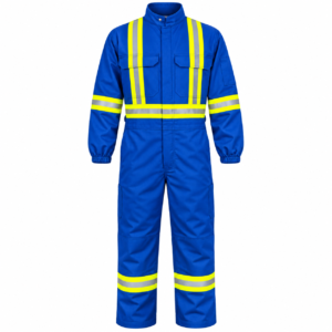 FWT-6023/6024 FR COTTON TREATED + ANTI STATIC HI-VIZ Coverall