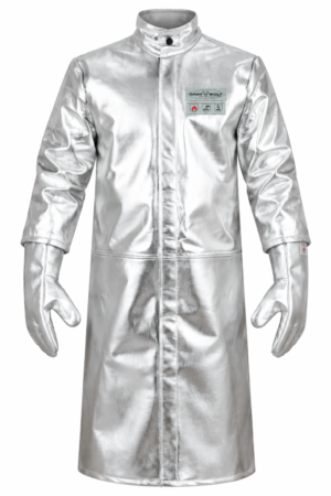 FWT-7007 ALUMINIZED MOLTEN METAL AND HEAT RESISTANT SAFETY LONG COAT